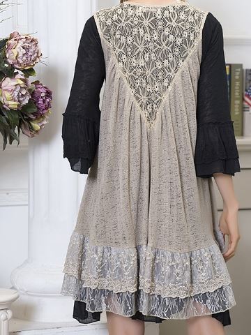 BELIEVE IN MAGIC OF NEW BEGINNINGS LACE VEST IN TAUPE [product vendor] - Life is Chic Boutique