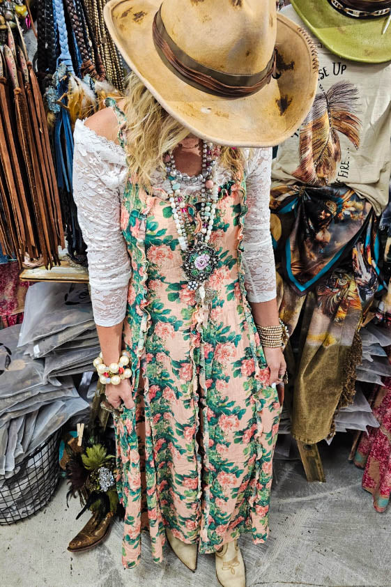 made in usa maxi dress Won My Heart Floral - 100% Cotton hanginwithholly on LTK Made in USA Long Color:LNIIS daytime dress