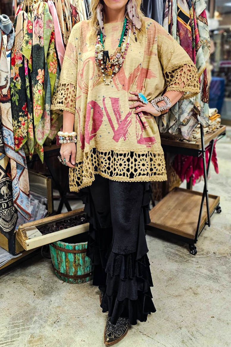 The Artesian Creation Oversized Tunic – 100% Cotton - Made in USA