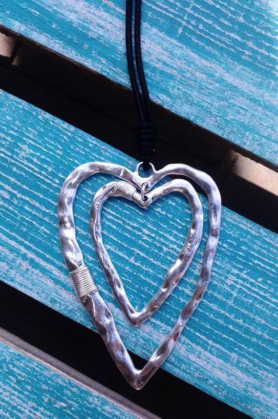heart soul bohemian necklace