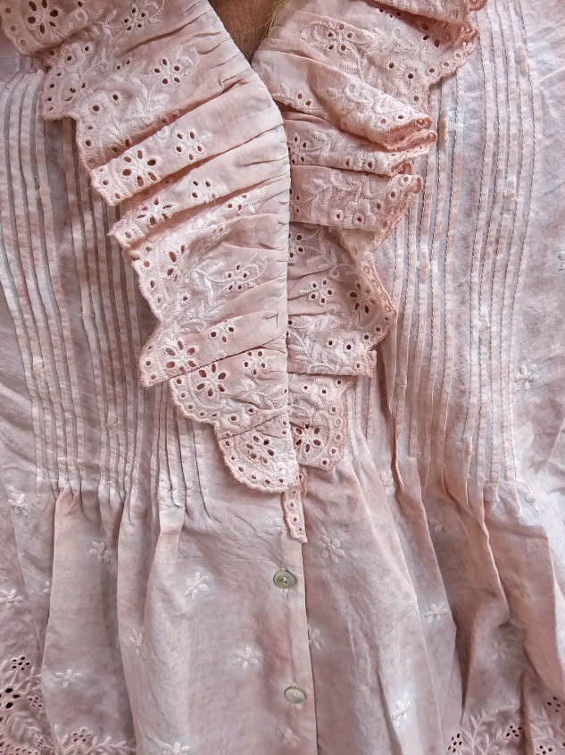 Vintage Harmony Linen Pink Top