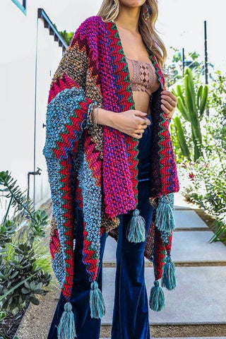 BE THE INSPIRATION PRETTY LACE KIMONO IN BEIGE