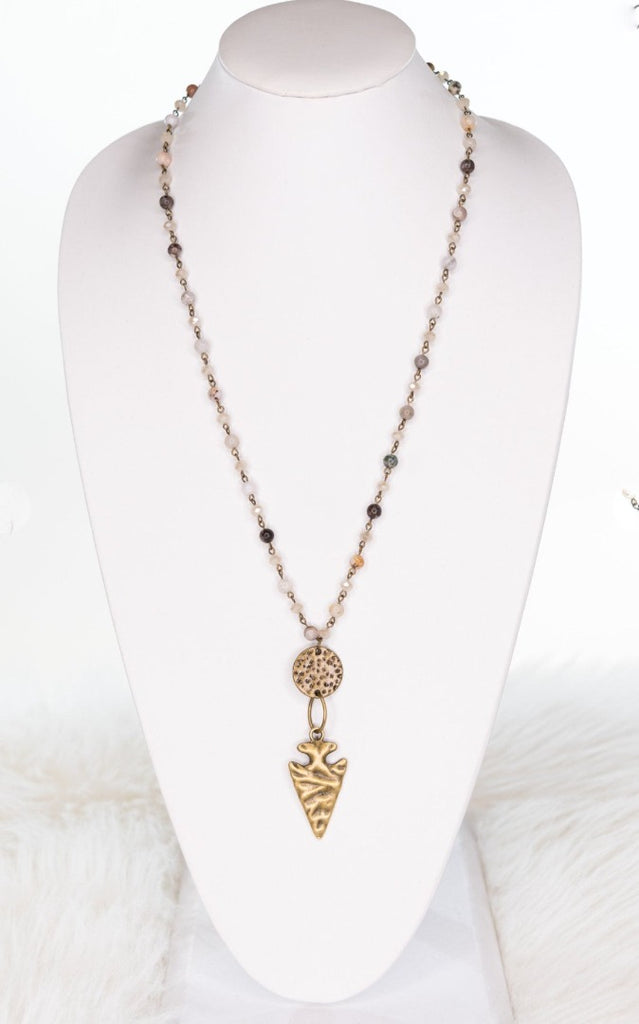 WESTERN BOHO ARROW NECKLACE