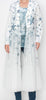 Whisper Your Wishes Blue Stars Long Jacket Mesh Tulle