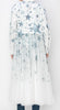 Whisper Your Wishes Blue Stars Long Jacket Mesh Tulle