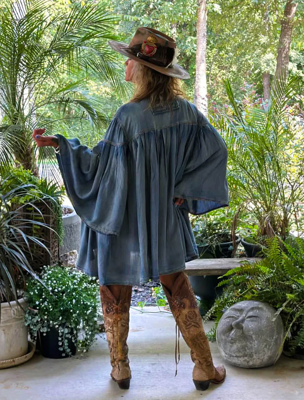 Wind Kiss Boho Dress 100% Cotton - Made in USA