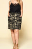 CAMO 100% COTTON SKIRT---------SALE