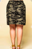 CAMO 100% COTTON SKIRT---------SALE