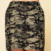 CAMO 100% COTTON SKIRT---------SALE