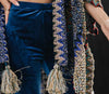 Authentic Beauty Crochet Kimono in Blue and Multi-Color