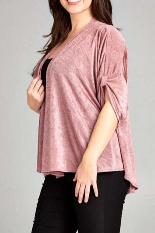 MAUVE CARDIGAN JACKET-----------sale