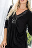 SEQUIN 6-14 TOP IN BLACK-------SALE