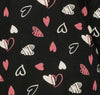 HEART CARDIGAN IN BLACK --------- SALE