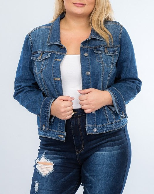 MY GO TO STYLE ICON JACKET BLUE DENIM