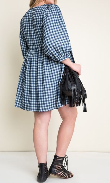 WEEKEND GETAWAY SWEET DRESS IN DARK DENIM [product vendor] - Life is Chic Boutique