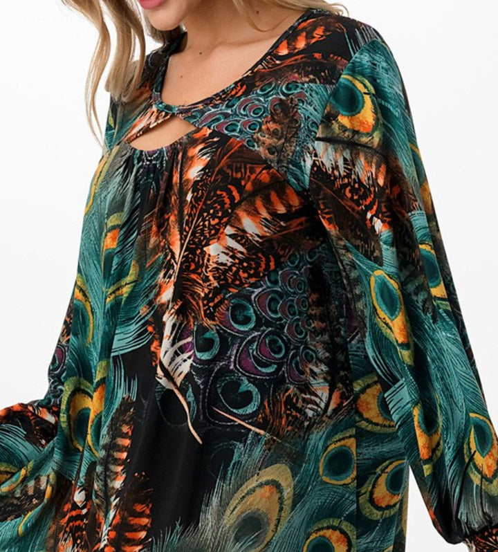 PARADISE COAST  MULTI-COLOR TOP-------SALE