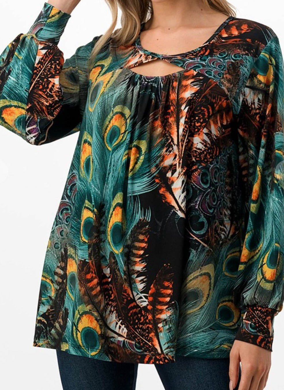 PARADISE COAST  MULTI-COLOR TOP-------SALE
