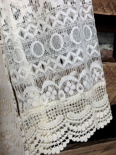 LACE DRESS IN BEIGE---------SALE