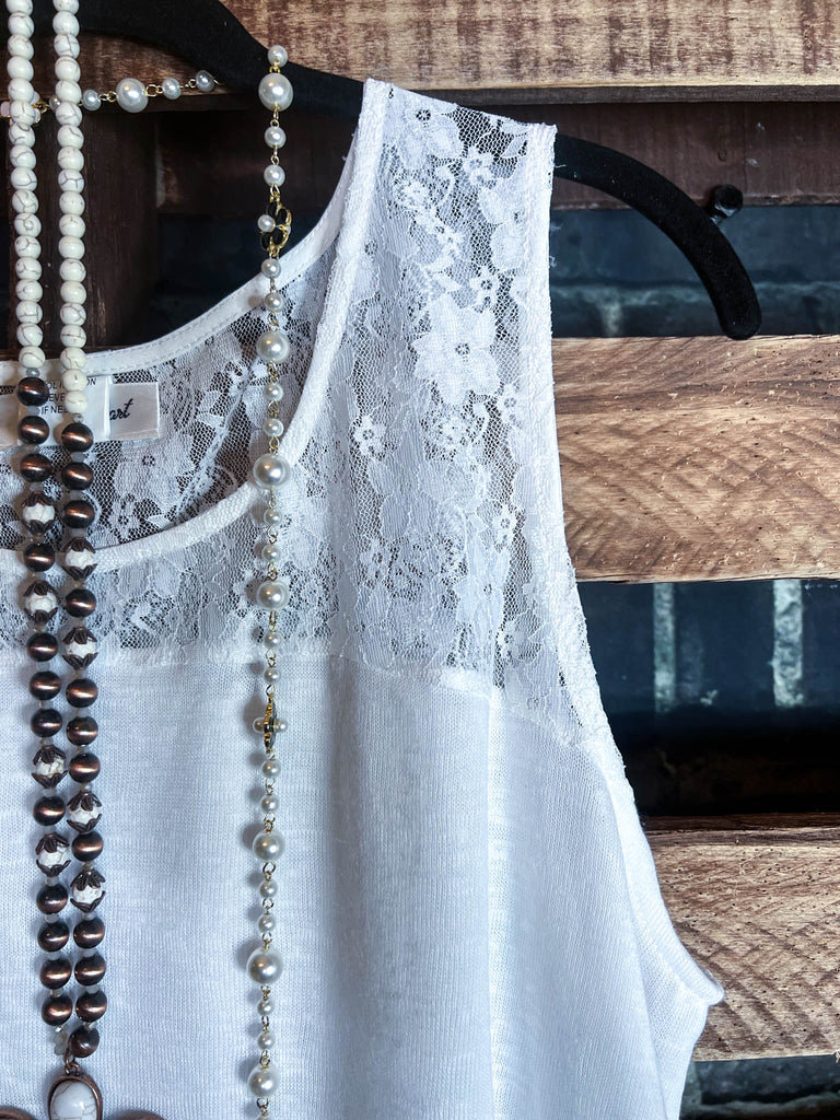 S-M-L   FOR ALL MY LIFE LACE DRESS IN WHITE  -------SALE