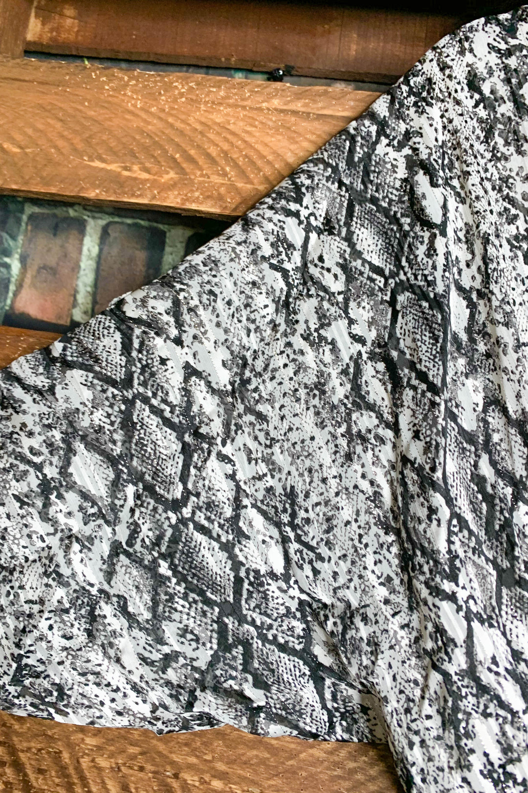 Dress Animal Print in Gray Mix------------SALE