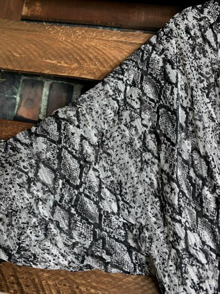 Dress Animal Print in Gray Mix------------SALE