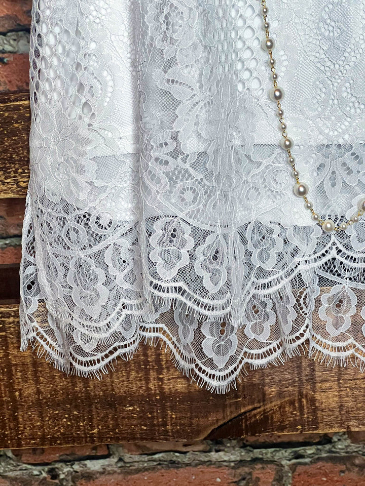 LACE BLOUSE IN IVORY --------- SALE