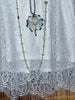 LACE BLOUSE IN IVORY --------- SALE