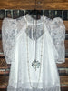 LACE BLOUSE IN IVORY --------- SALE