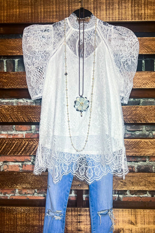 PEASANT GAUZE EMBROIDERED SHIRT IN BLUE TONES---------SALE