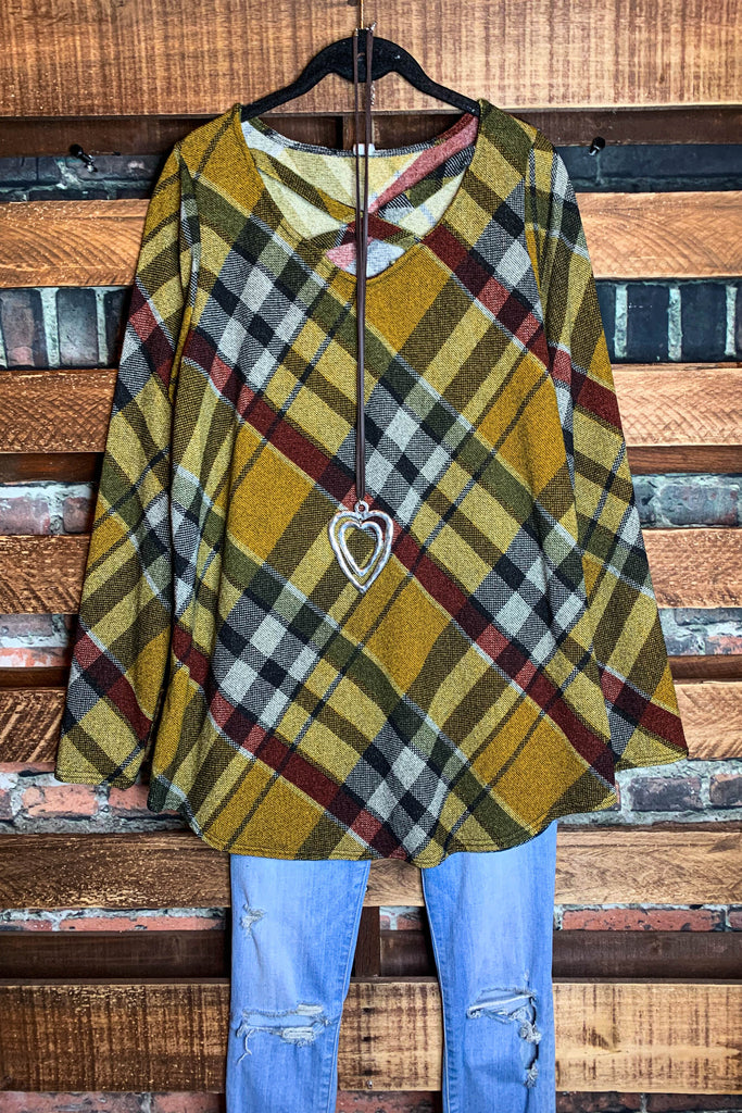 14-16 TOP IN MUSTARD MULTI----------SALE