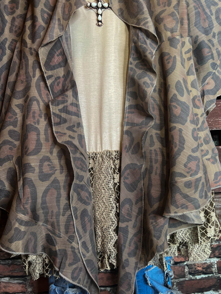 YOU'LL BE MINE FABULOUS LEOPARD CARDIGAN