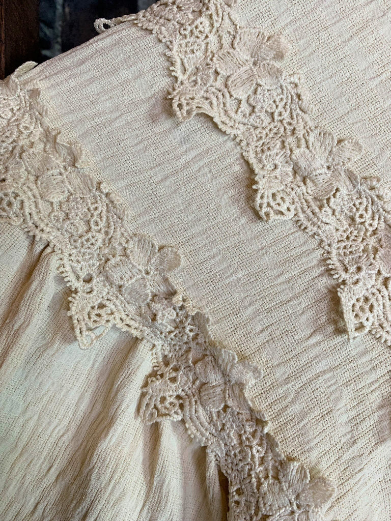 BEIGE LACE TUNIC-----------------SALE