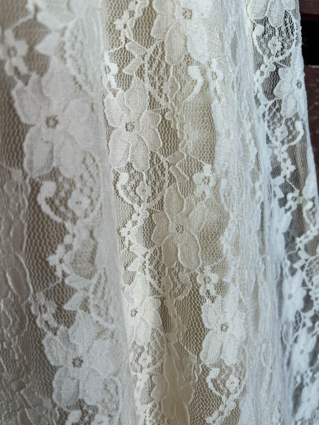 BELIEVE IN THIS LOVE LACE DRESS TUNIC IN BEIGE