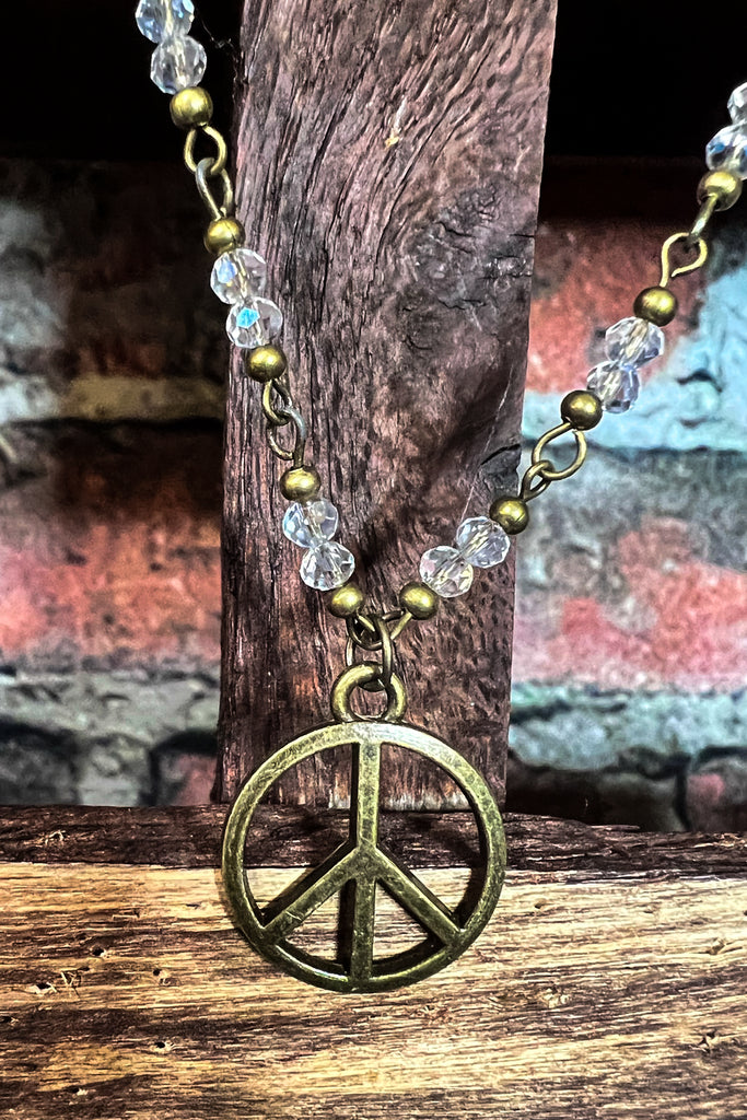 PEACE & LOVE BOHEMIAN NECKLACE