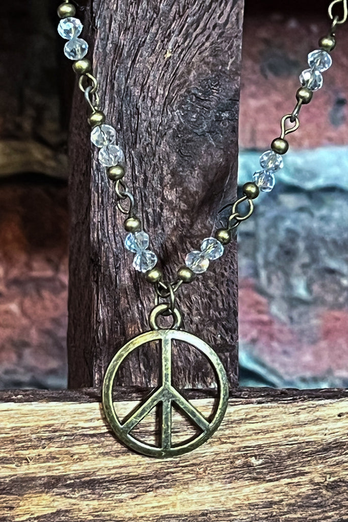 PEACE & LOVE BOHEMIAN NECKLACE