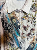 SOMETHING WONDERFUL LACE JACKET IN FLORAL & FEATHER PRINT
