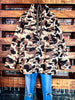 Brown Camo Faux Fur Pullover  ------- SALE