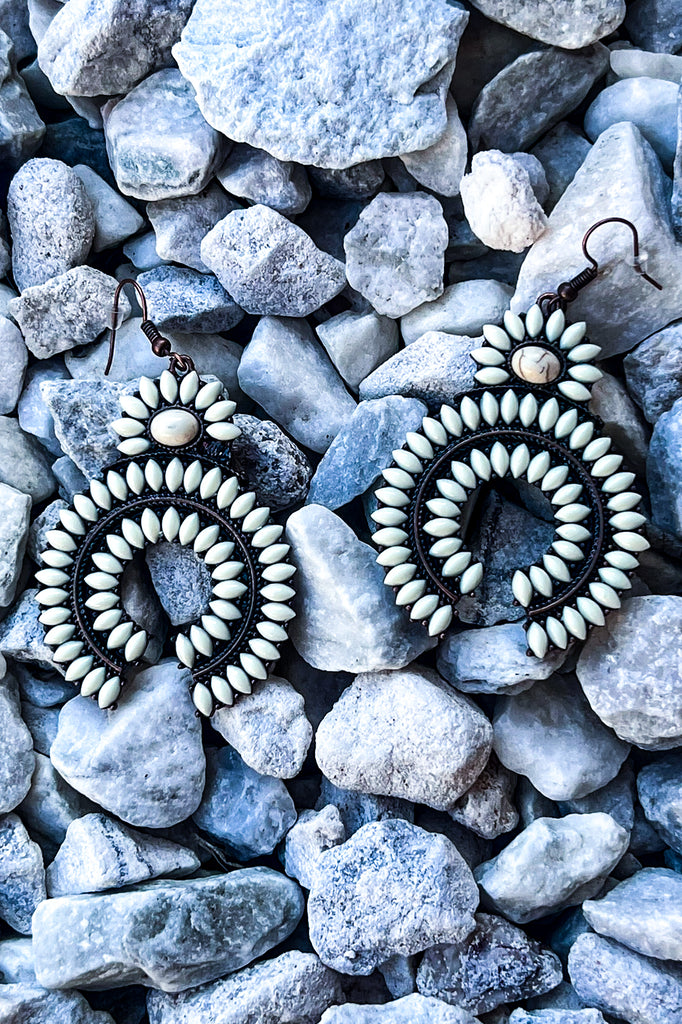 JUST THE TWO OF US EARRINGS IN IVORY