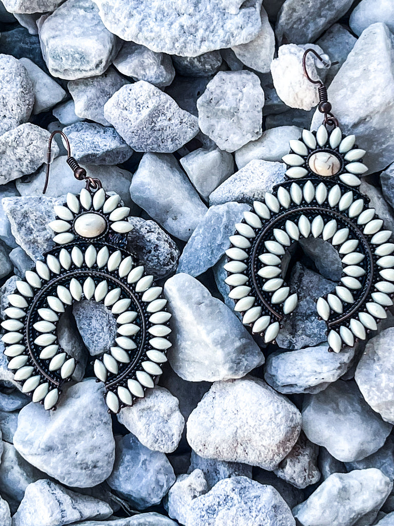 JUST THE TWO OF US EARRINGS IN IVORY