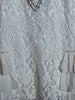 GRACEFULL SONG LACE BEIGE TUNIC--------------SALE