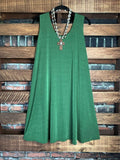 DRESS TUNIC IN OLIVE------------SALE