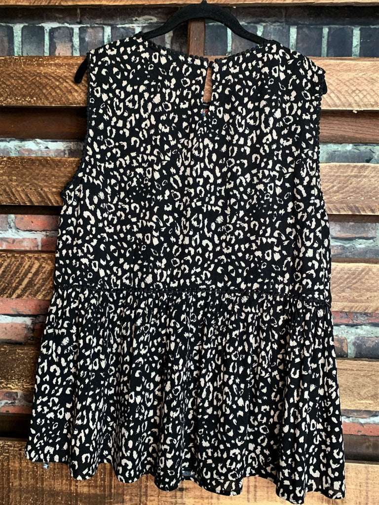 MAKE TIME FOR LOVE EMBROIDERED TOP MULTI-COLOR