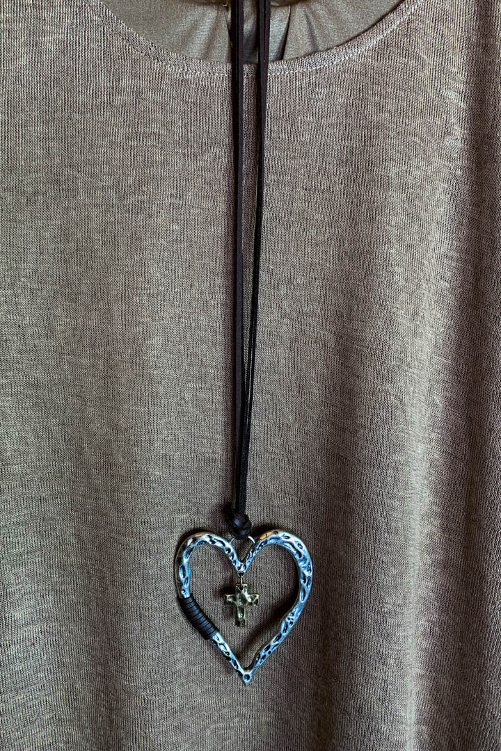 WONDERFUL FEELING TUNIC DRESS IN MOCHA