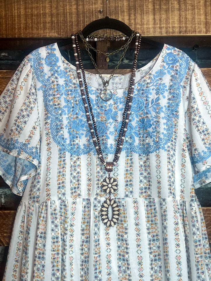 Sweet As Candy Floral Blouse in Ivory ------------Sale