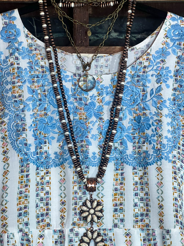 Sweet As Candy Floral Blouse in Ivory ------------Sale