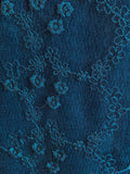 Uptown Sweet Moments Blue Teal Lace Top----------SALE