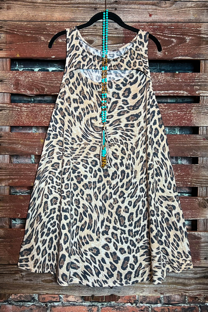 Got Your Way Leopard Print Dress -------Sale