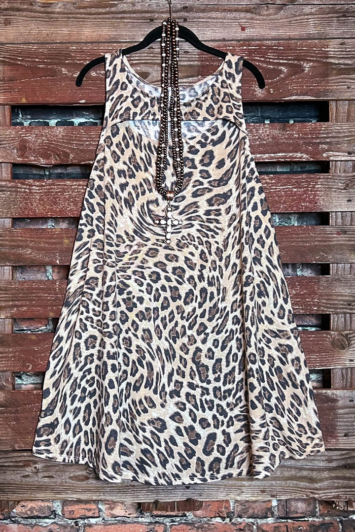 Got Your Way Leopard Print Dress -------Sale