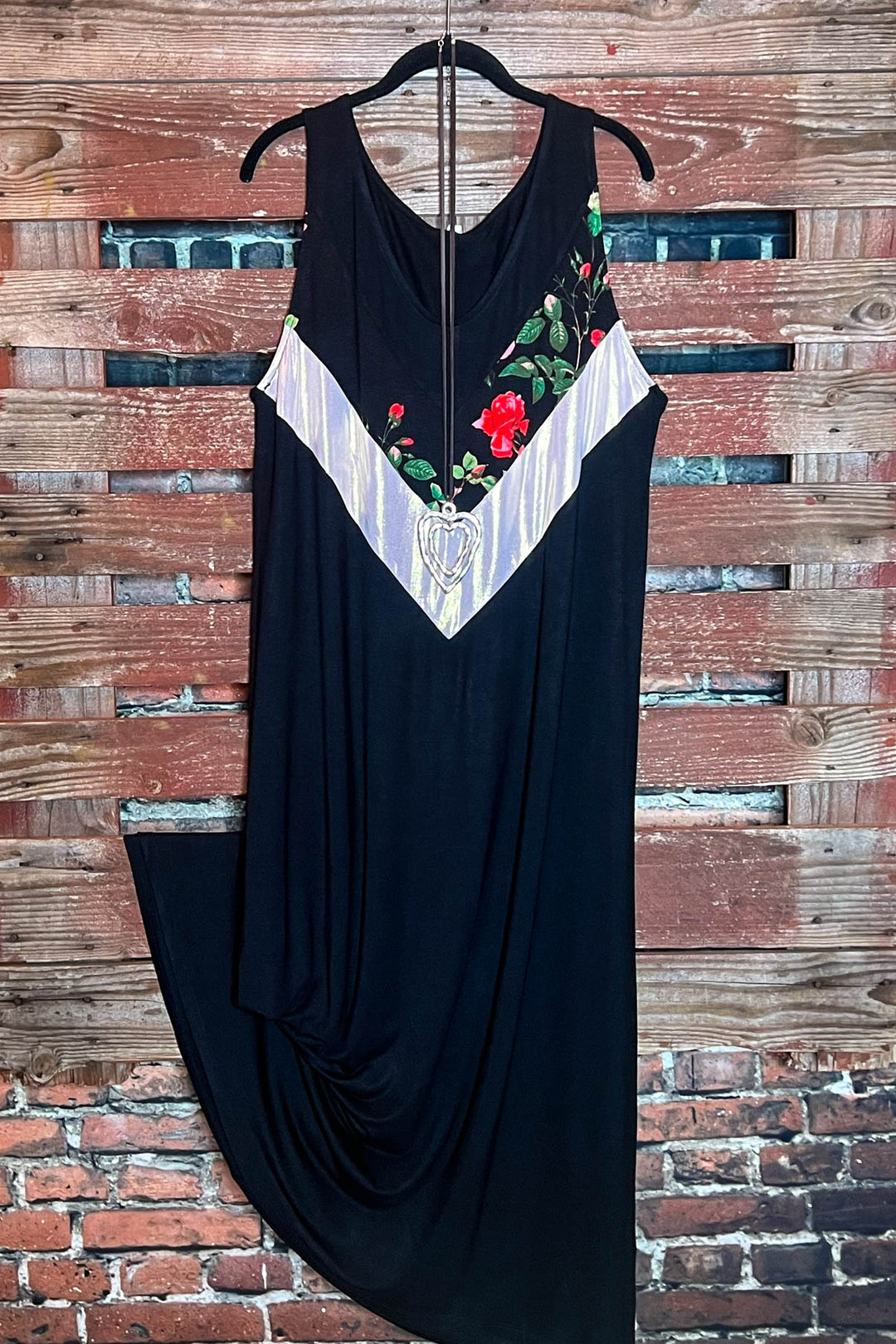 BLACK MAXI DRESS 2X ( 18-20)SIZE-----------SALE