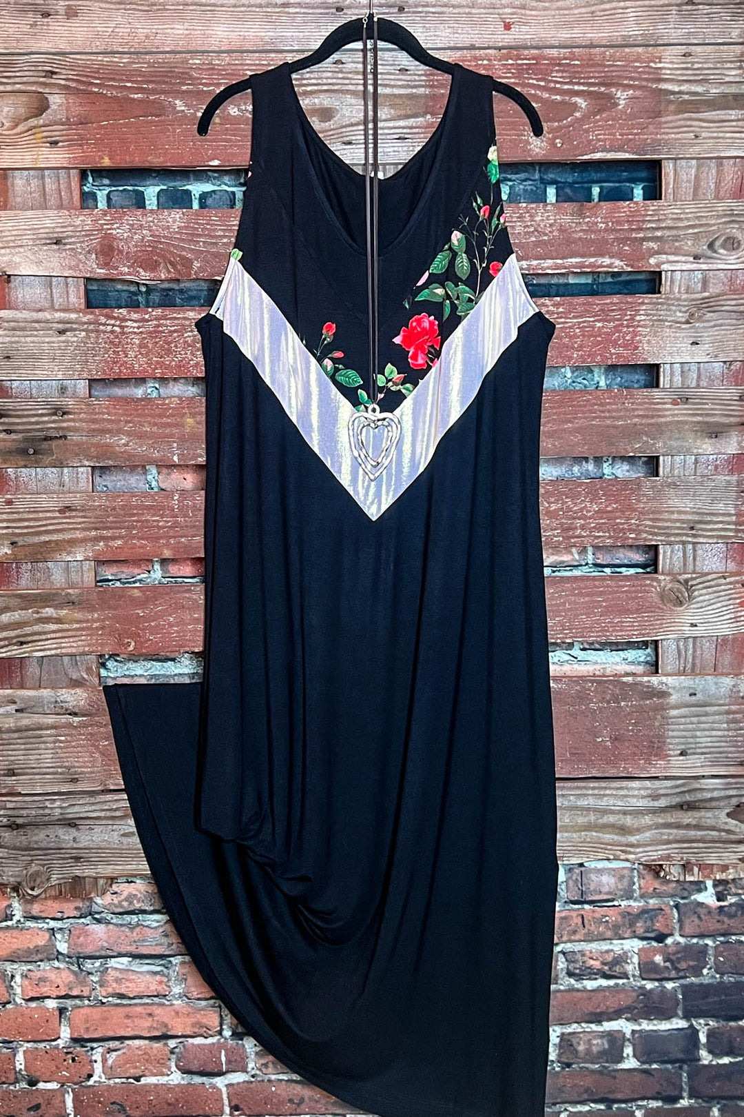 BLACK MAXI DRESS 2X ( 18-20)SIZE-----------SALE